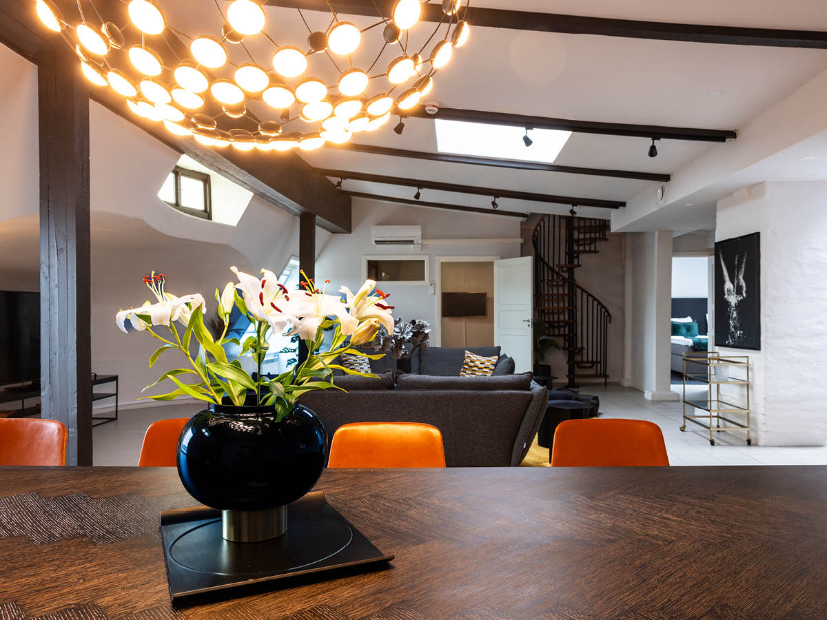 Penthouse Terrace Suite på Hotell Onyxen i Göteborg