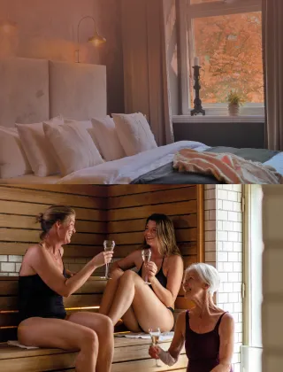 Cozy City Spa på Hotell Onyxen med hotellövernattning och spa på Hagabadet