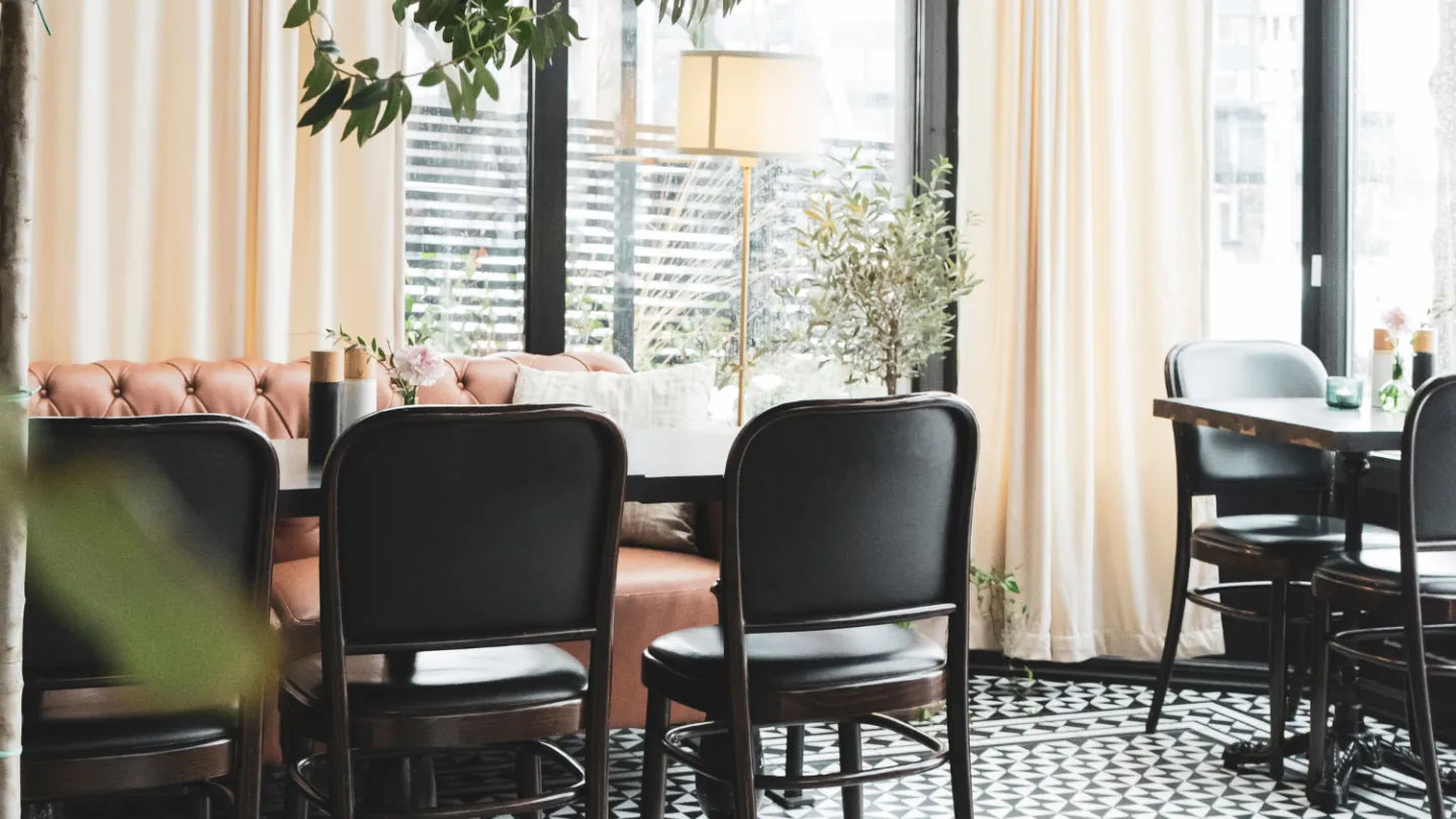 Hotellets restaurang